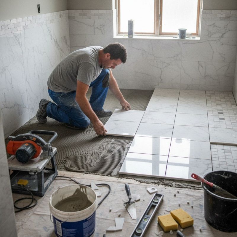 Terrazzo Tile Installation in Kansas City, KS